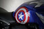 Yamaha MT-07 Marvels - La moto des super héros selon AD Koncept